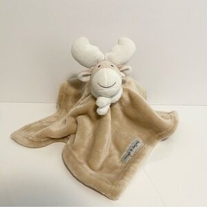 Blankets & Beyond Reindeer Lovey Brown Deer Security Blanket Baby Winter Toy